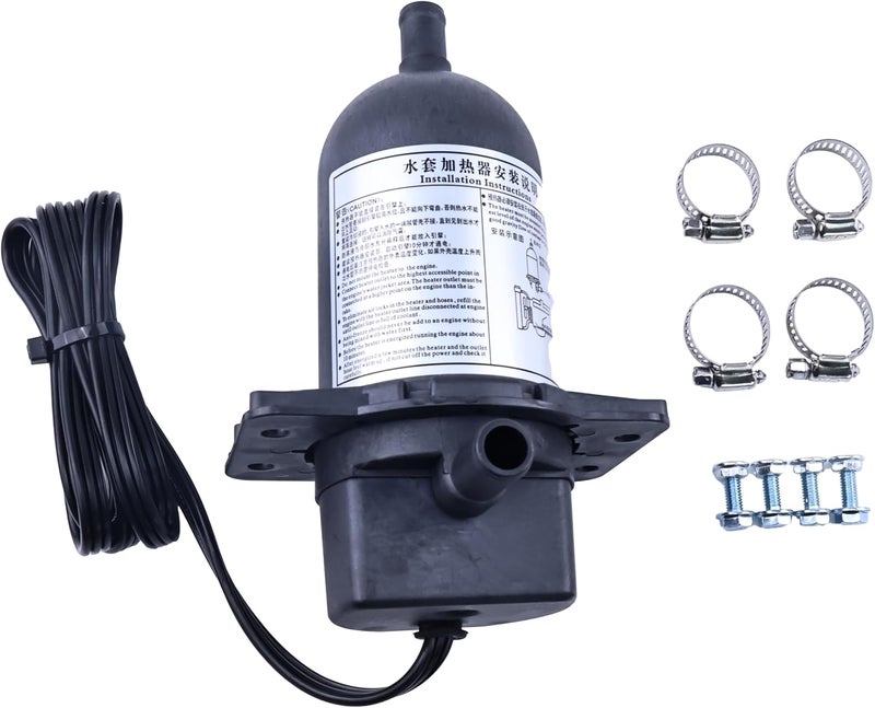 SUKATC TPS151GT8-000 Engine Block Heater 1500W 120V 12.5 Amps Engine Coolant Pre-Heater Compatible with Perkins - Image 4